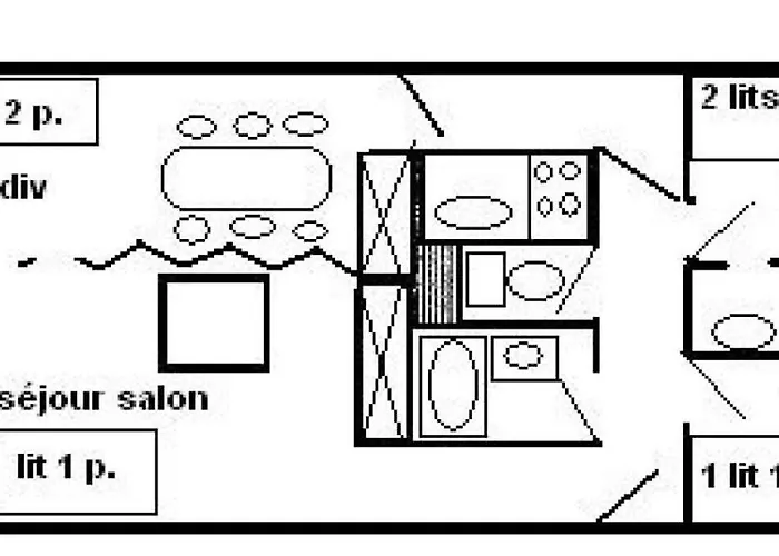 Le Nanda Devi - 3 Pieces 8 Pers - Le Nanda Devi 131nd - Plagne Centre Mae-9144 La Plagne
