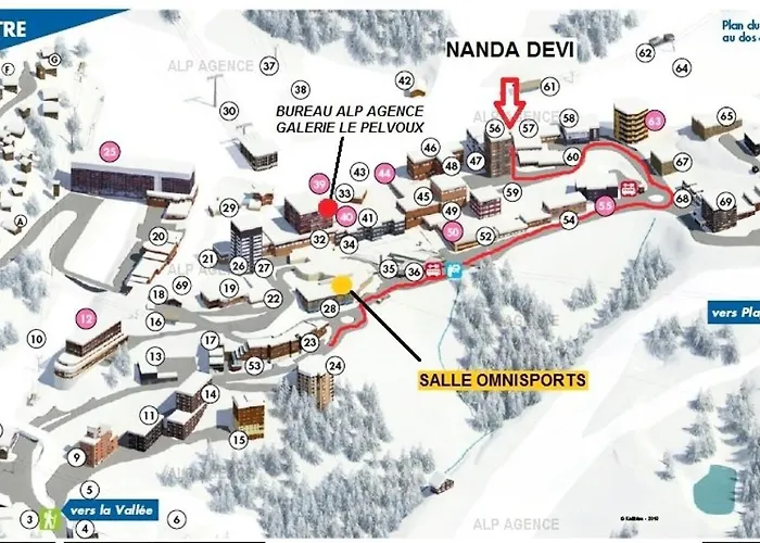 Apartment Le Nanda Devi - 3 Pieces 8 Pers - Le Nanda Devi 131nd - Plagne Centre Mae-9144 La Plagne